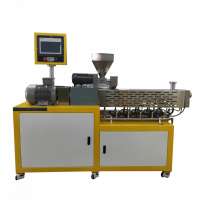 twin screw extruder for masterbatch or for coloring match with compound